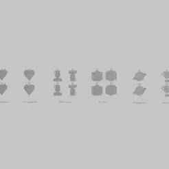 🛡️ Hero’s Journey Mini – Pendant STL Collection