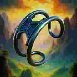 HexaCore Spiral Ring - Futuristic Jewelry 3D Print Model 57