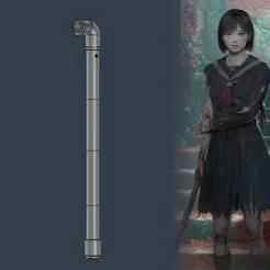Hinako's Steel Pipe | Silent Hill F Cosplay Prop