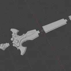 Holy Sword Excalibur - 3d printing 3D Model