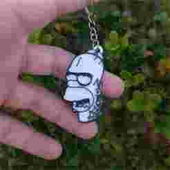 homer keychain