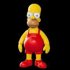 Homer Simpson 3D Model STL