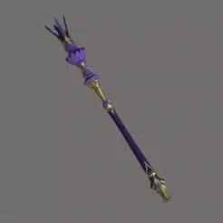 Honkai Star Rail Cerydra Staff 3d print