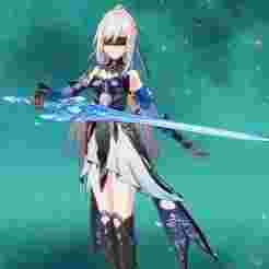 Honkai star rail Jingliu's  Sword