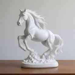 Horse 3d model stl file for 3d print