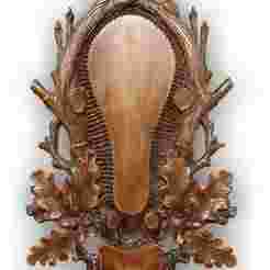 Hunting trophy shield stl
