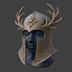 Huntress Barbute Helmet