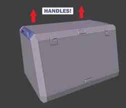 Hygrometer Thermometer Magnetic Holder - 6X3 magnets - Prusa Core One