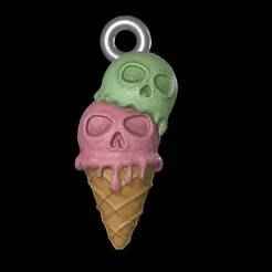 ICE CREAM SKULL