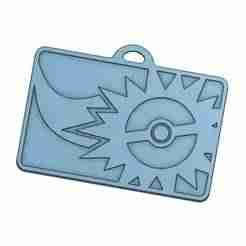 ID Card Holder (Pokeball)
