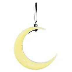 Illuminated Crescent Moon Charm