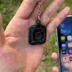 Instagram Logo-Shaped NFC Keychain