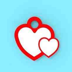 Interlocking Hearts Pendant