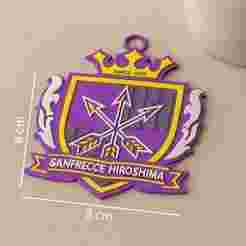 J1 Sanfrecce Hiroshima keychain badge color printable and renderable