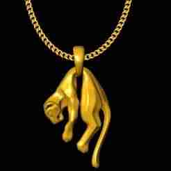 jaguar pendant charm