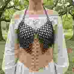 Japanese 8in2 Chainmail Lingerie Top