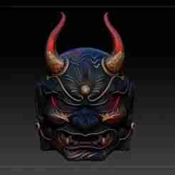 JAPANESE DEMON MASK V1