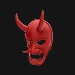 Japanese Demon Mask