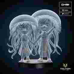 Jellyfish Sisters | Chibi | Elden Ring | FAN ART