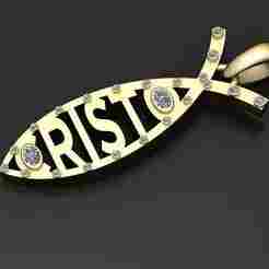 Jesus Fish Pendant