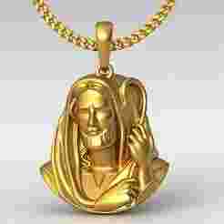 Jesus pendant charm