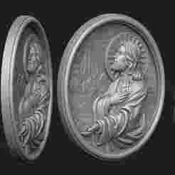 Jesus Prayer Medallion and Pendant