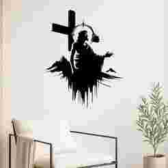 Jesus3 - Wall Art Multicolor