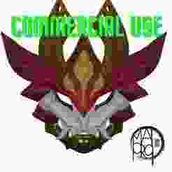 Jhin Mythmaker | Year of the Dragon Mask | Commercial USE