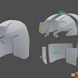 Judge Dredd Helmet