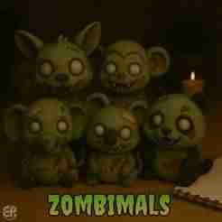 🌴 Jungle Phantoms Bundle - Zombimals Collection 🐘🐒🐼