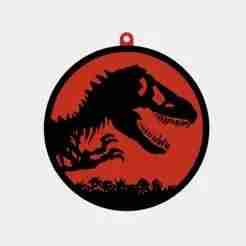 Jurassic World / Park Key Chain