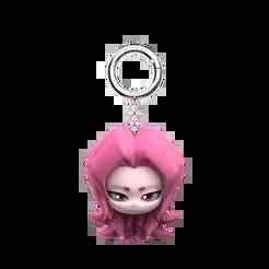 K-Pop Demon Hunters - Keychain Heads Saja Boys Romance