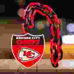 KANSAS CITY CHIEFS NFL SHIELD CHAIN