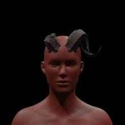 Karlach horns for cosplay