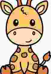 Kawaii Giraffe Key Chain