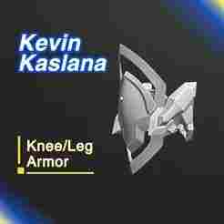 Kevin Kaslana Knee Leg Armor - Honkai Impact 3rd.
