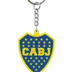Key ring Boca Juniors shield