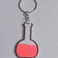 Key Ring Flask (Chemistry)