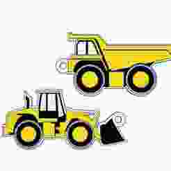 Key ring for truck and shovel machines