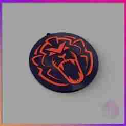 KEY RING LOGO MAX VERSTAPPEN MULTICOLOR