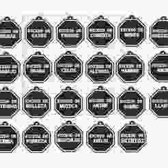 Key rings Excess of