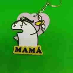 keychain - flork - mom -mother - flip-flops