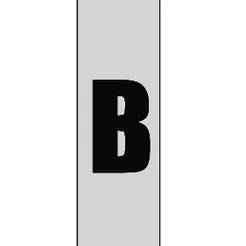 Keychain Car License Plate Letter B