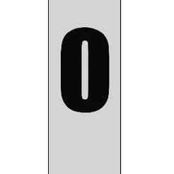Keychain Car Plate Number 0