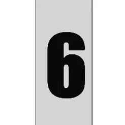 Keychain Car Plate Number 6