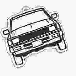 Keychain Nissan J18 720 Front Keychain
