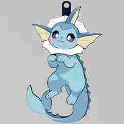KEYCHAIN VAPOREON (POKEMON) MULTICOLOR