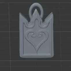 Kingdom Hearts Card Charm