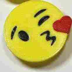Kiss Emoji Shoe Charm for Crocs and Clogs