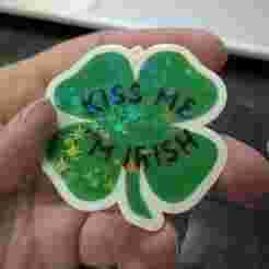 Kiss Me I'm Irish Keychain - Commercial Use